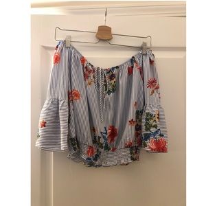 F21 OFF THE SHOULDER BLOUSE